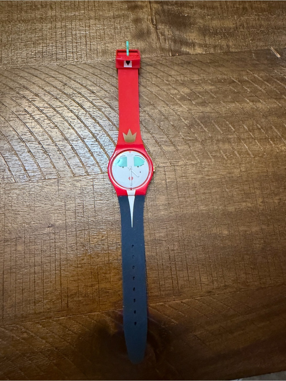 Swatch Colorful Floral & Fruit Silicone Watch Set - Pink, Red, Blue, Yellow - Picture 8 of 14